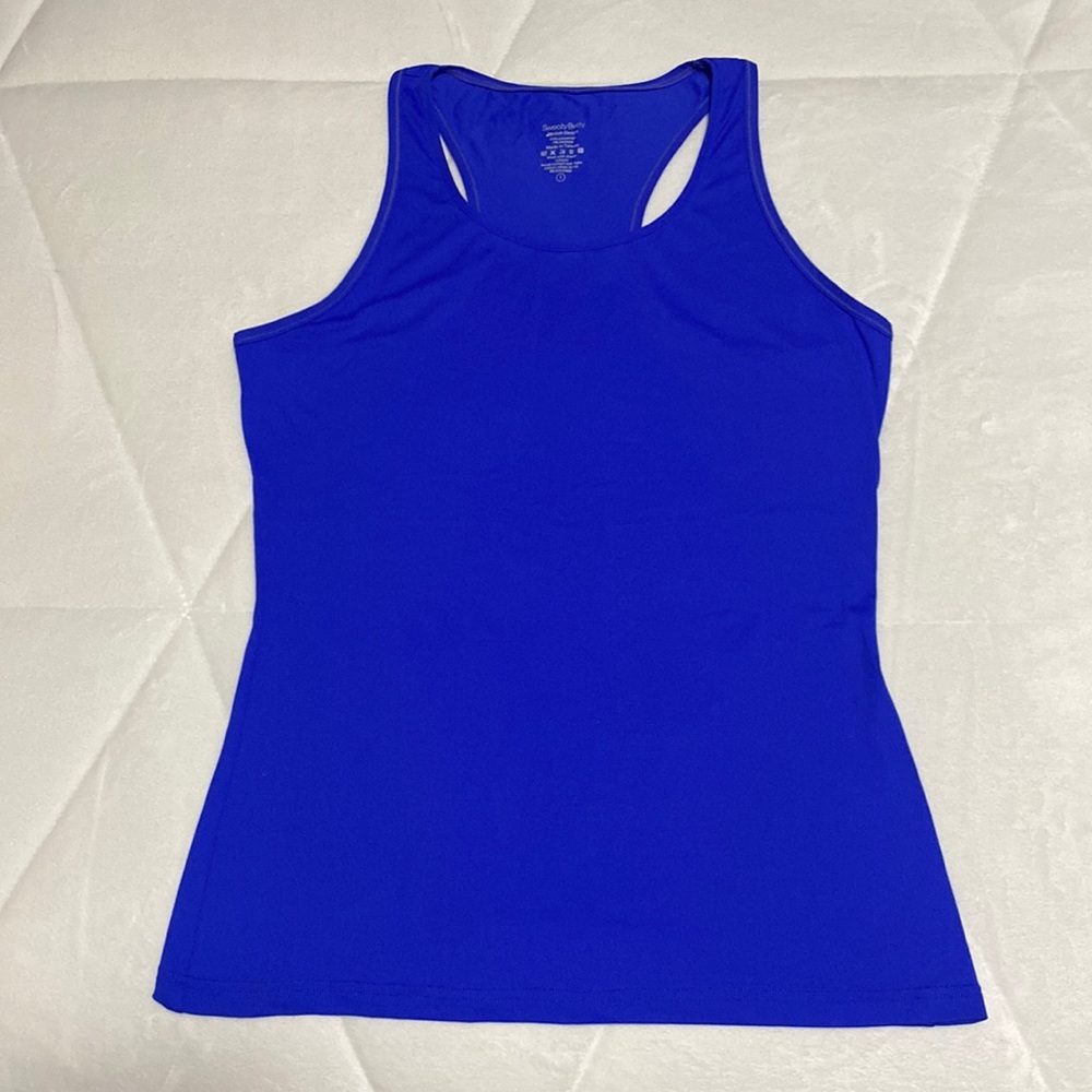 Sweaty Betty Royal Blue Racerback Tank Size Large